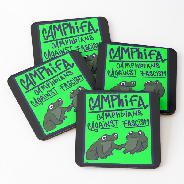 Item preview, Frog Brigade – AMPHIFA Amphibians Against Fascism designed and sold by aadventures.