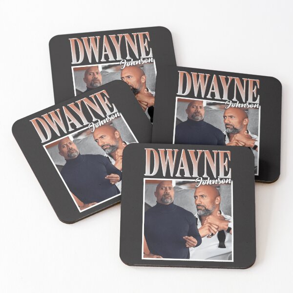 Item preview, Dwayne Johnson Dual Portrait Stylish Design designed and sold by joebarravec.
