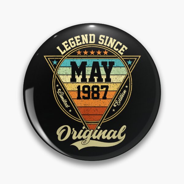Item preview, Vintage 39th Birthday Legend Since May 1987 designed and sold by SylviaYLaughlin.