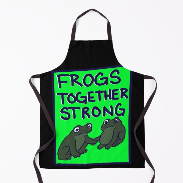 Item preview, Frogs Together Strong – Frog Brigade Protest Design designed and sold by aadventures.