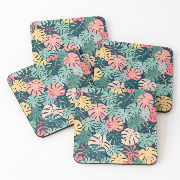 Item preview, Monstera Leaves Pattern designed and sold by LoopyPop.