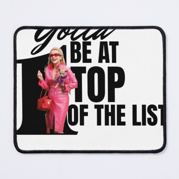 Item preview, “Gotta Be At Top of the List Pink Fashion Quote Design” designed and sold by keera25.