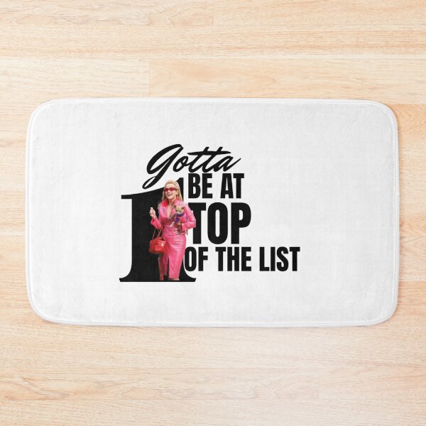 Item preview, “Gotta Be At Top of the List Pink Fashion Quote Design” designed and sold by keera25.
