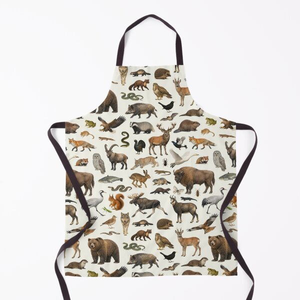 Item preview, Animals of Central Europe Retro Style Identification Chart designed and sold by kakarikihill.