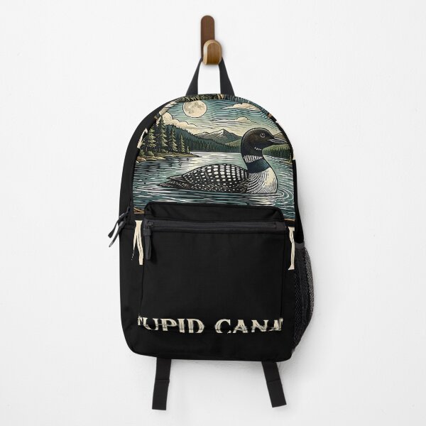 Item preview, stupid canadian wolf bird funny loon hunting humor meme graphic designed and sold by NECA-W.