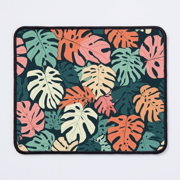 Item preview, Monstera Leaves Pattern designed and sold by LoopyPop.