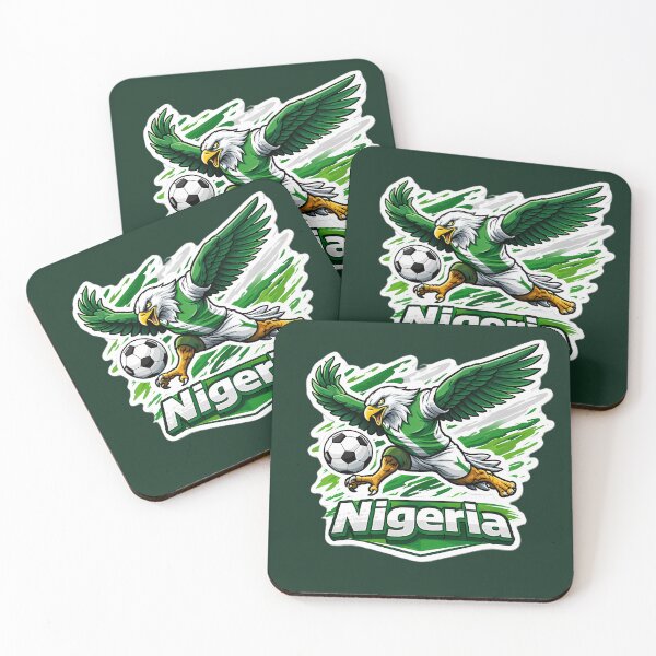 Item preview, Nigeria Soccer “Super Eagles”  Mascot  designed and sold by Ambroa Stuff.