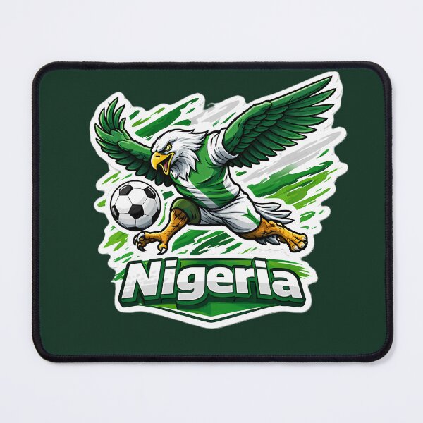 Item preview, Nigeria Soccer “Super Eagles”  Mascot  designed and sold by Ambroa Stuff.