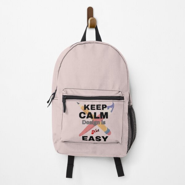 Item preview, Keep Calm Design Is Not Easy – Graphic Designer Funny Quote Sticker designed and sold by CutePearlStudio.