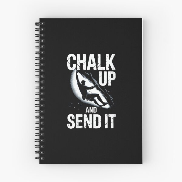 Item preview, Womens Chalk Up and Send It Rock Climbing Bouldering designed and sold by JoyJRamos.