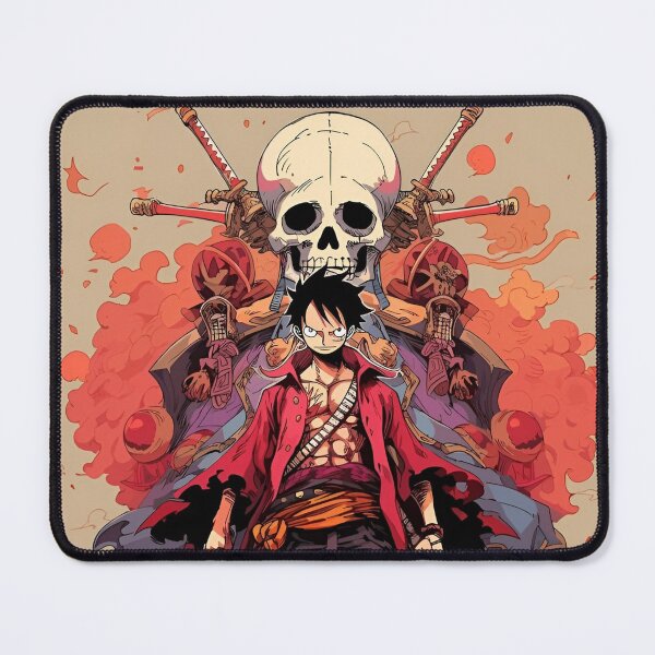 Item preview, Skull King Pirate – Fearless Anime Captain with Swords & Crimson Aura designed and sold by Dyan4.