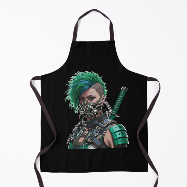 Item preview, Punk Portrait Mint designed and sold by Hejamieson Designs.