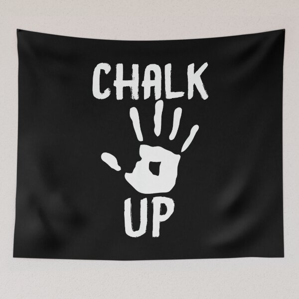 Item preview, Chalk Up T-Shirt - Weightlifting And Climbing Tee designed and sold by JoyJRamos.