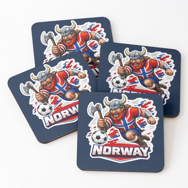 Item preview, Norway Football Viking Mascot  designed and sold by Ambroa Stuff.