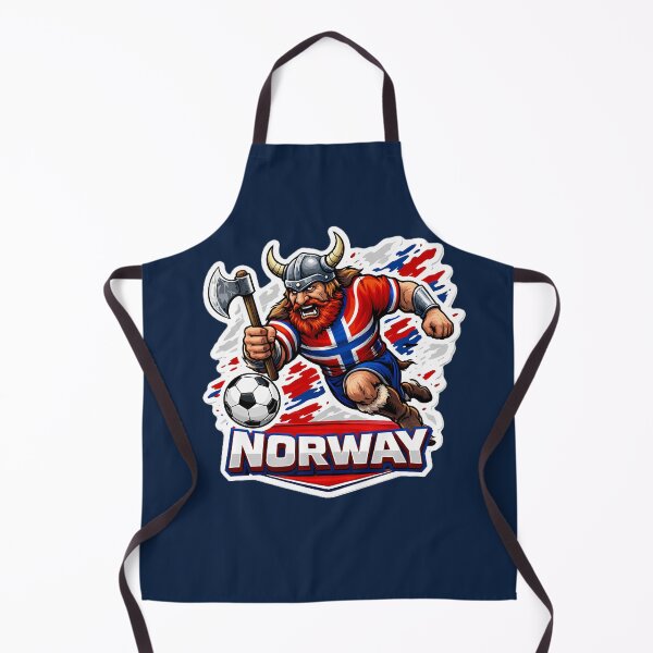 Item preview, Norway Football Viking Mascot designed and sold by Ambroa Stuff.