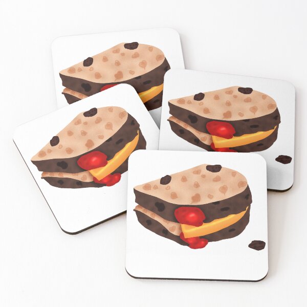 Item preview, Cute Heart bun and cheese Sandwich Aesthetic | Kawaii Food Art designed and sold by kerissfantasyart .