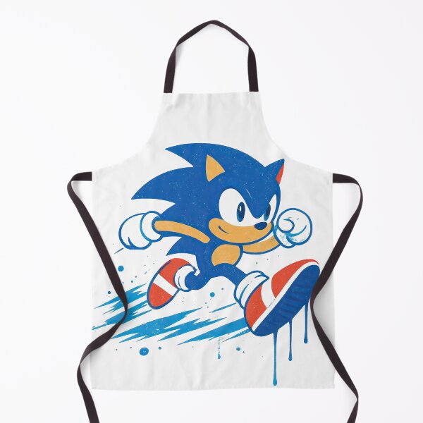 Item preview, Speed Running Blue Hedgehog Art designed and sold by Shadow's Realm.