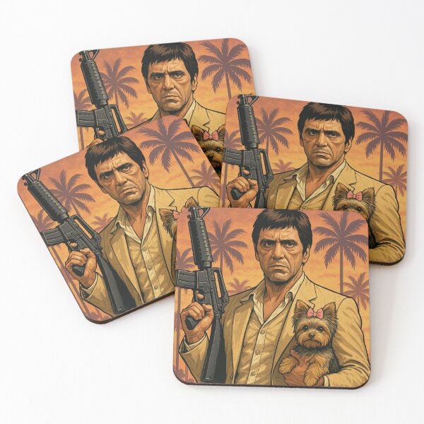 Item preview, Scarface Tony Montana Shirt – “Say Hello to My Little Friend” Yorkie Tee designed and sold by Endthedisease.