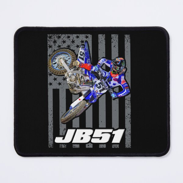 Item preview, JB51 Motocross Freestyle Rider American Flag designed and sold by FroggyBaBoy.
