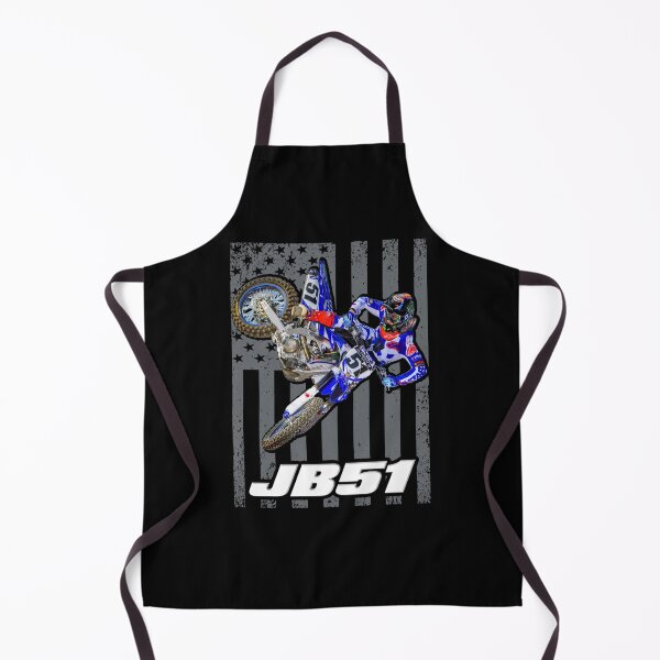 Aperçu de l'œuvre Pilote de motocross freestyle JB51 Drapeau américain créée et vendue par FroggyBaBoy.