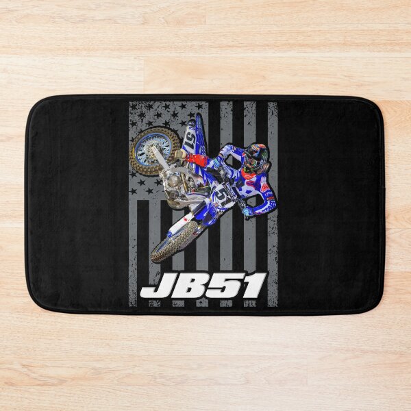 Artikelvorschau, JB51 Motocross Freestyle Fahrer Amerikanische Flagge entworfen und verkauft von FroggyBaBoy.
