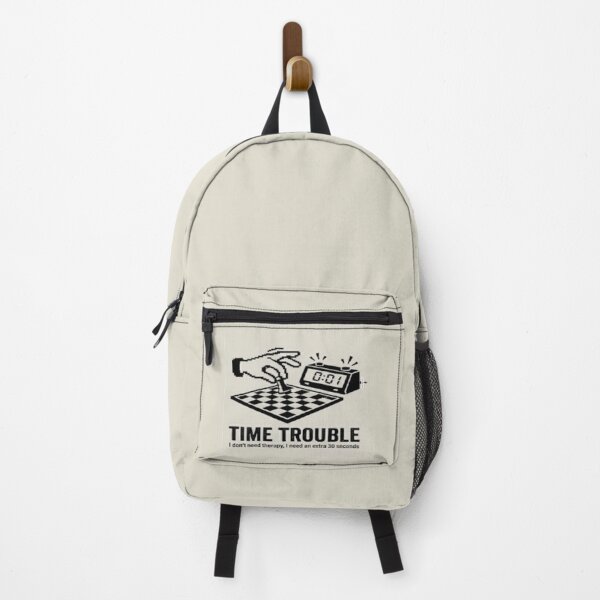 Item preview, Time Trouble - Funny Chess Player "Endgame Therapy" Design designed and sold by PawnShiftGoods.