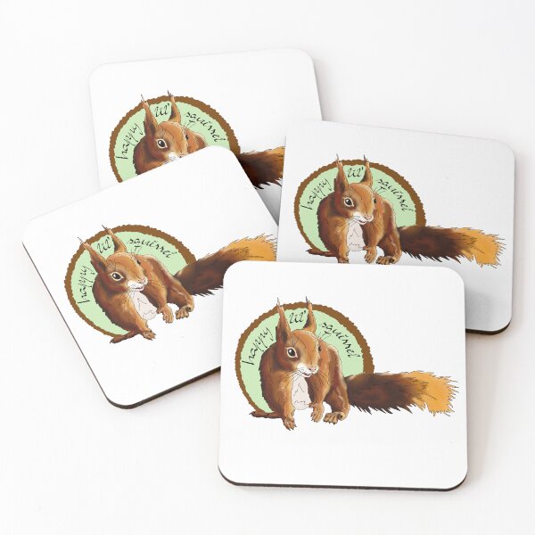 Item preview, Happy little squirrel by Bob Ross designed and sold by Art-Istin-See.