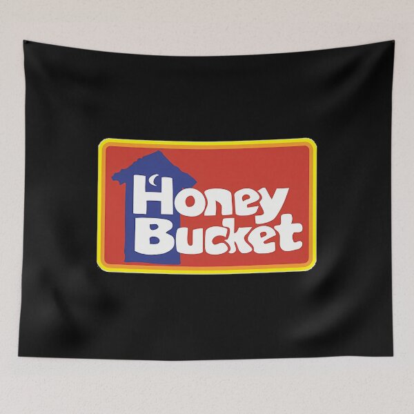 Item preview, Honey Bucket Outhouse Logo Portable Restrooms designed and sold by abdulsalammalak.