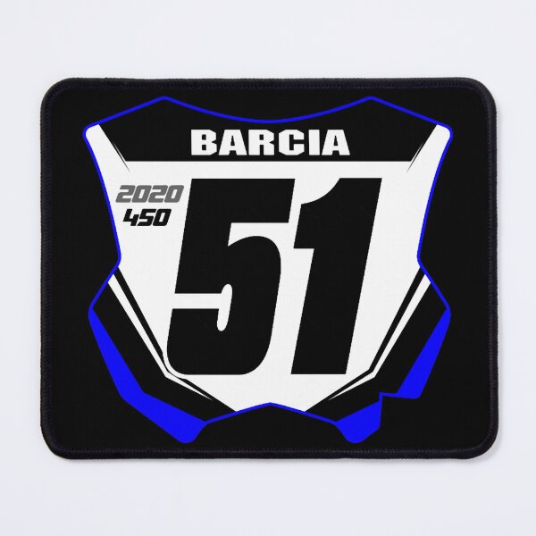 Item preview, JB51 Barcia Racing Number Plate designed and sold by FroggyBaBoy.
