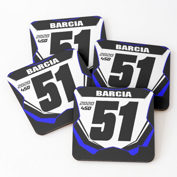 Item preview, JB51 Barcia Racing Number Plate designed and sold by FroggyBaBoy.