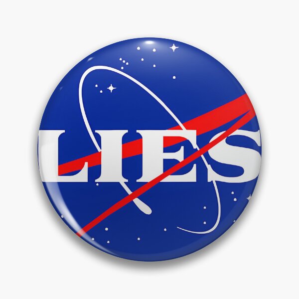 Item preview, Nasa Lies Logo  designed and sold by barbarepublic.