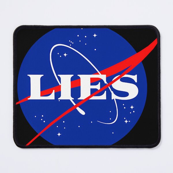 Item preview, Nasa Lies Logo  designed and sold by barbarepublic.