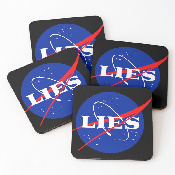 Item preview, Nasa Lies Logo  designed and sold by barbarepublic.