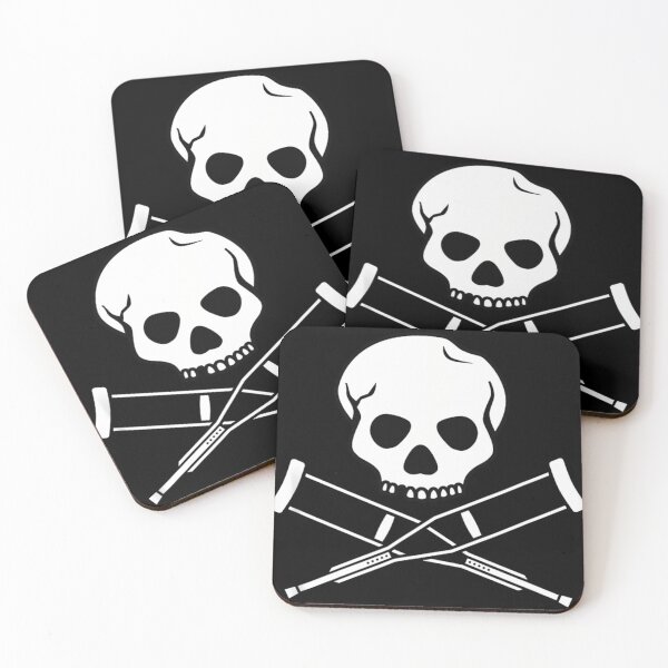 Item preview, Jackass Skulls And Crutches Logo  designed and sold by lomoindy.