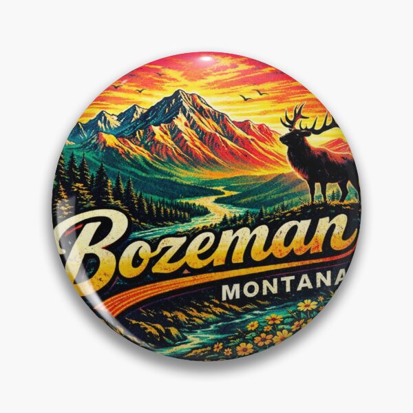 Item preview, Bozeman Montana  designed and sold by PamLeeDesign.