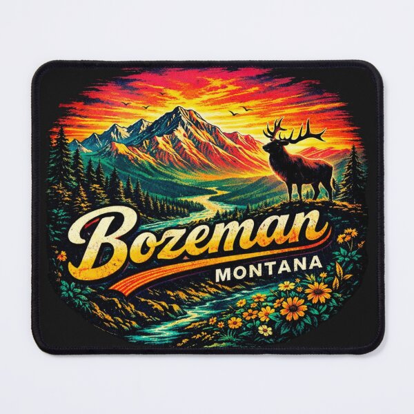 Item preview, Bozeman Montana  designed and sold by PamLeeDesign.