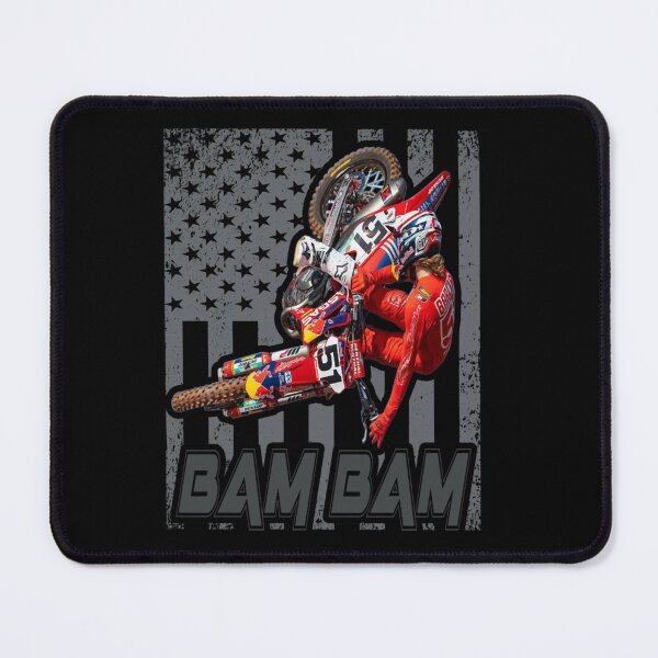 Item preview, JB51 Bam Bam Motocross Flag Rider designed and sold by FroggyBaBoy.