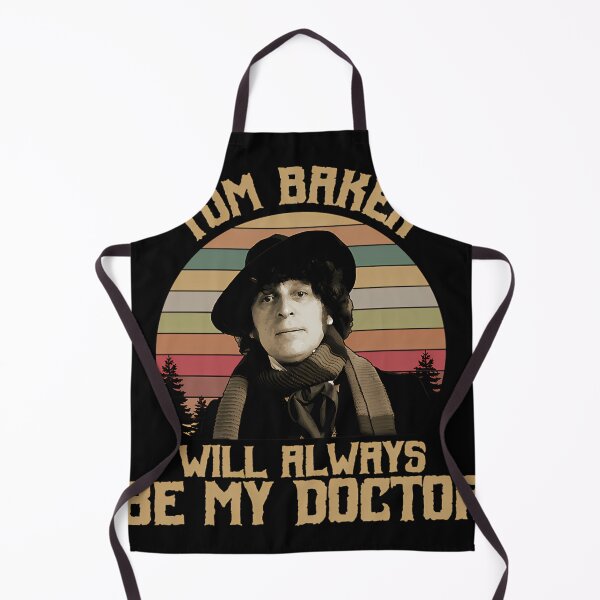 Item preview, Tom Baker Will Always Be My Doctor Retro Vintage Logo Cheap Logo Funny designed and sold by barbarepublic.