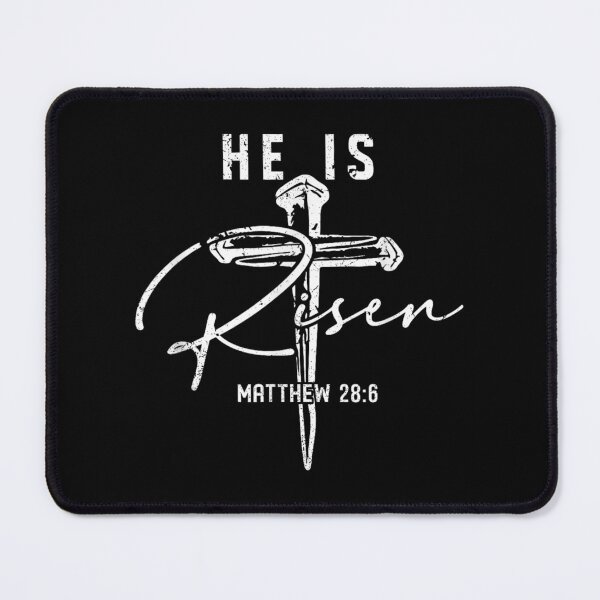 Item preview, Easter Cross He is Risen Jesus Christian  designed and sold by AnitaBice.