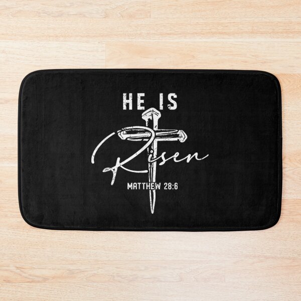 Item preview, Easter Cross He is Risen Jesus Christian  designed and sold by AnitaBice.