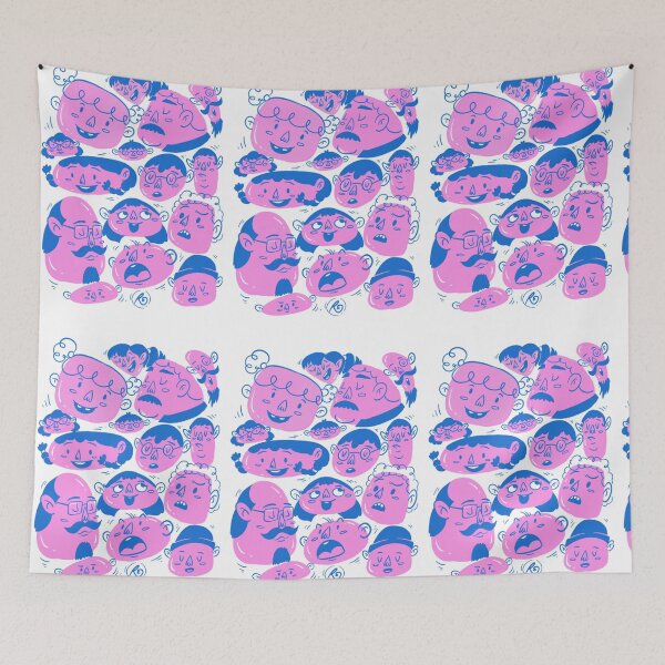 Item preview, Doodly Faces designed and sold by HowreSketch.