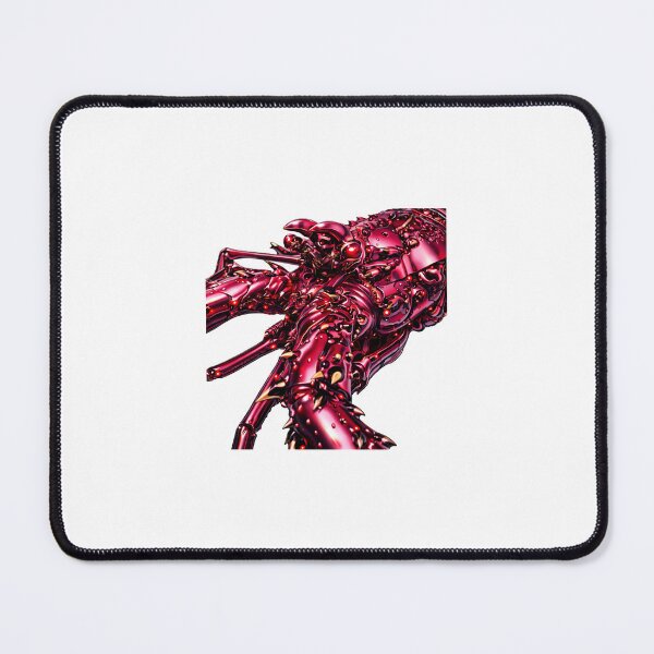 Item preview, Cyber Spiny Lobster – Metallic Red Ocean Beast designed and sold by RaccoonFish.