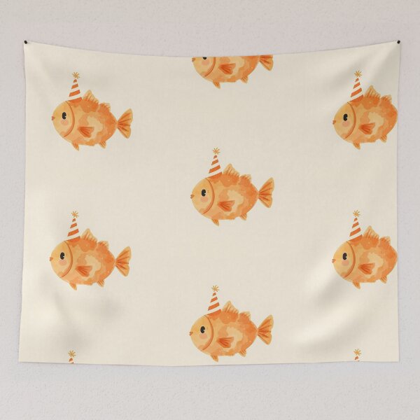 Item preview, Cute Party Fish designed and sold by TinyWarmThing.