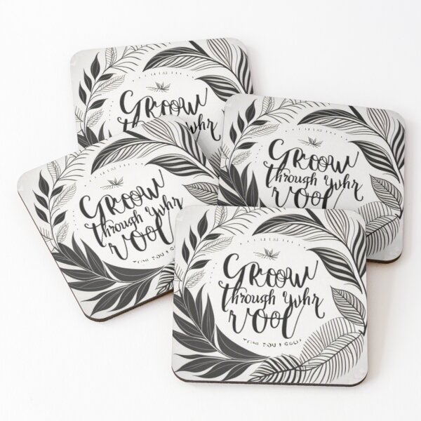 Item preview, Grow Through What You Go Through designed and sold by BelleVibeStudio_.