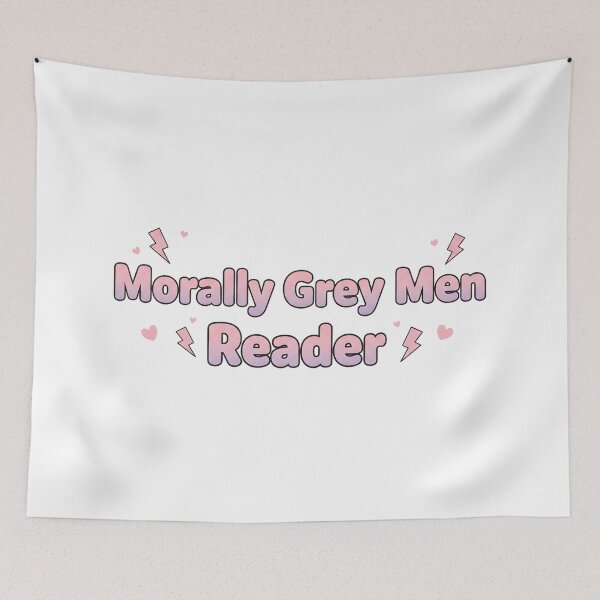 Item preview, Morally Grey Men Reader Romance Booktok Aesthetic Cute Pink Design designed and sold by DIRTYSKETCHH.