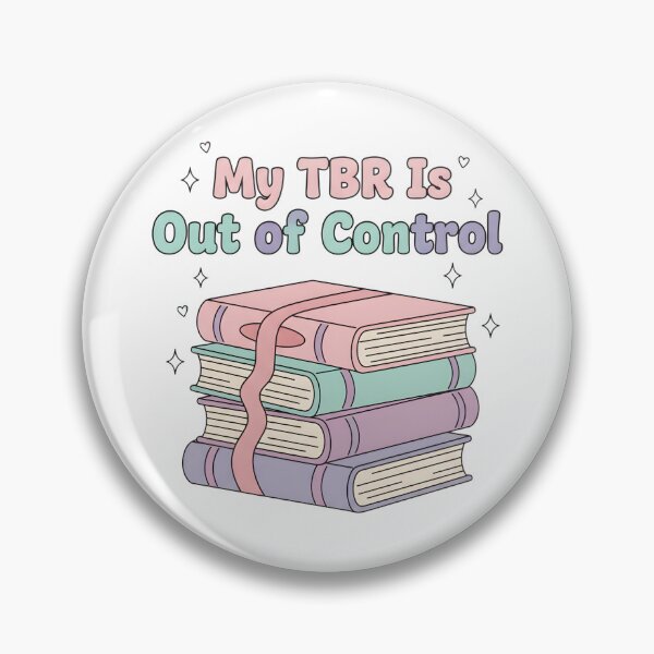 Item preview, My TBR Is Out of Control Funny Romance Book Lover Cute Design designed and sold by DIRTYSKETCHH.