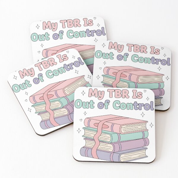 Item preview, My TBR Is Out of Control Funny Romance Book Lover Cute Design designed and sold by DIRTYSKETCHH.