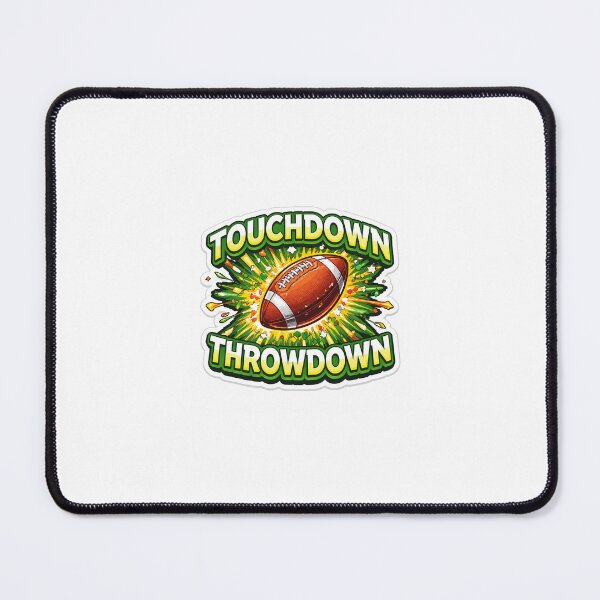 Item preview, Touchdown Throwdown Football Frenzy Sticker designed and sold by SparkVault.