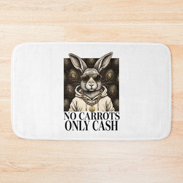 Item preview, No Carrots Only Cash Shirt – Streetwear Easter Bunny Graphic Tee designed and sold by relso.