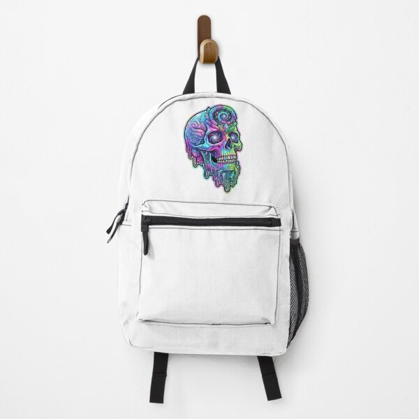 Item preview, colorful skull designed and sold by HOPPER420.